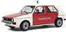 Volkswagen Golf (White / Red / Fire Engine) (Diecast Car)