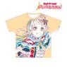 BanG Dream! Girls Band Party! Kokoro Tsurumaki Ani-Art Full Graphic T-shirt Vol.2 Unisex L (Anime Toy)
