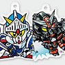 SD Gundam Acrylic Key Ring (Set of 8) (Anime Toy)