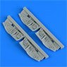 Bristol Beaufighter Undercarriage Covers (for Revell) (Plastic model)