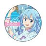 Kono Subarashii Sekai ni Shukufuku o! Kurenai Densetsu Can Badge Aqua Yukata Ver. (Anime Toy)