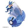 Monster Collection Pokedel-Z Greninja (Dive Ball) (Character Toy)