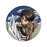 Attack on Titan Big Can Badge Eren Attack Ver. (Anime Toy)