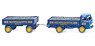 (HO) Flatbed Road Train (MB LP 321) `Hedwigshutte` (Model Train)