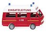 (HO) Fire Brigade - VW LT 28 (Model Train)