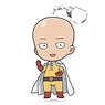 One-Punch Man Puni Colle! Key Ring (w/Stand) Saitama (Anime Toy)