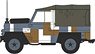 (N) Land Rover Lightweight Canvas Berlin Scheme (Model Train)