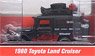 1980 Toyota Land Cruiser Matte Black (Diecast Car)