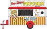 (OO) Mobile Trailer Pop-tastic Popcorn (Traction Section Only) (Model Train)