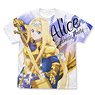 Sword Art Online Alicization Alice Synthesis Thirty Full Graphic T-Shirt S WHITE M (Anime Toy)