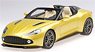 Aston Martin Vanquish Zagato Speedster Cosmopolitan Yellow (Diecast Car)