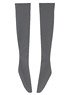45 Knee-Socks (Gray) (Fashion Doll)