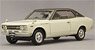 Nissan Laurel 2000GX 2door Hardtop 1970 Urbane White Leather Top (Diecast Car)