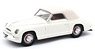 アルファロメオ 6C 2500 Ghia コンバーチブル クローズド 1947 ホワイト (ミニカー)
