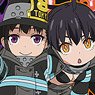 Fire Force Trading Prism Badge (Set of 8) (Anime Toy)