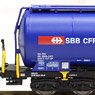 SBB サイロタンク車 (青) 2両セット Ep.VI (2両セット) ★外国形モデル (鉄道模型)