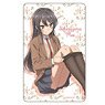 Rascal Does Not Dream of Bunny Girl Senpai IC Card Sticker Mai Sakurajima Uniform (Anime Toy)