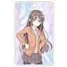 Rascal Does Not Dream of Bunny Girl Senpai ABS Pass Case Mai Sakurajima Original Uniform (Anime Toy)