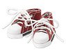 Picco D High Cut Sneaker (Red) (Fashion Doll)