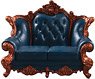 Classic Sofa 2P Blue (Fashion Doll)