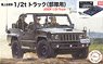 JGSDF 1/2t Trucke (for Army Unit) w/Painted Pedestal for Display (Plastic model)