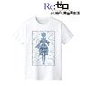 Re:Zero -Starting Life in Another World- Rem Line Art T-Shirt Mens S (Anime Toy)