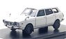 Subaru Leone Estate Van 4WD (1972) White (Customize Color) (Diecast Car)