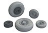 F-14D Wheels (for AMK) (Plastic model)