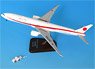 Boeing 777-300ER 80-1112 Diecast Model (w/ WiFi Radome, Plastic Stand), w/ Towing Tractor and Towbar (Pre-built Aircraft)