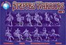 Steppes Warriors.Set 1 (Set of 12) (Plastic model)