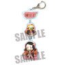 Three Concatenation Key Ring Demon Slayer: Kimetsu no Yaiba x Rascal Nezuko Kamado (Anime Toy)