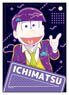Osomatsu-san the Movie Popdeco. Series Synthetic Leather Pass Case Ichimatsu (Anime Toy)