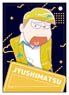 Osomatsu-san the Movie Popdeco. Series Synthetic Leather Pass Case Jyushimatsu (Anime Toy)