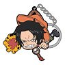 One Piece Ace Tsumamare Key Ring (Fighting Trim ver.) (Anime Toy)