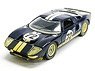 1965 Ford GT (Dirty Ver.) #72 Dark Blue (Diecast Car)