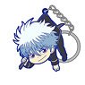 Gin Tama Gin-san Shinsengumi Corps Clothing Ver. Tsumamare Key Ring (Anime Toy)