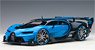 Bugatti Vision Gran Turismo (Light Blue / Blue Carbon) (Diecast Car)