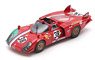Alfa Romeo T33/2 No.38 24H Le Mans 1969 G.Gosselin C.Bourgoignie (Diecast Car)