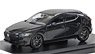 Mazda3 Fastback (2019) Jet Black Mica (Diecast Car)