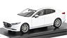 Mazda3 Sedan (2019) Snowflake White Pearl Mica (Diecast Car)