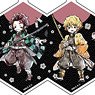 Acrylic Key Ring [Demon Slayer: Kimetsu no Yaiba] 01 Box (GraffArt) (Set of 8) (Anime Toy)