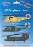 Aircraft Fridge Magnets Set Helicopters Part 2 Transport (Set of 3) (Military Diecast)