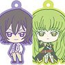 Code Geass Lelouch of the Rebellion Ponipo Trading Rubber Strap (Set of 8) (Anime Toy)