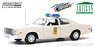 Artisan Collection - Smokey and the Bandit (1977) - 1975 Plymouth Fury Mississippi Highway Patrol (Diecast Car)