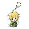 Gyugyutto Acrylic Key Ring Ascendance of a Bookworm/Lutz (Anime Toy)