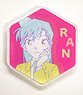 Detective Conan honeycomb Acrylic Magnet (Ran Mori) (Anime Toy)