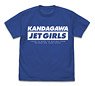 神田川JET GIRLS Tシャツ ROYALBLUE S (キャラクターグッズ)