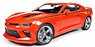 2016 Chevy Camaro Hardtop (MCACN & NICKEY) Haggar Orange (Diecast Car)