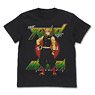 Demon Slayer: Kimetsu no Yaiba Sound Pillar Tengen Uzui T-Shirt Black M (Anime Toy)