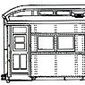 16番(HO) オロハ31300 (オロハ30形) プラ製ベースキット (組み立てキット) (鉄道模型)